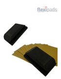 Ergonomiczny bloczek szlifierski MEDIUM/SOFT |70x125mm| CZARNY|