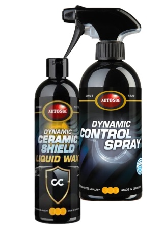 Zestaw pielęgnacyjny - Dynamic Control Spray 500ml + Dynamic Ceramic Shield Liquid Wax 250ml